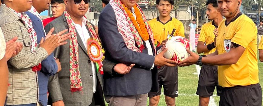 केराबारीको दमदार प्रदर्शन: कृष्णप्रसाद भट्टराई स्मृति गोल्डकपको सेमिफाइनलमा प्रवेश